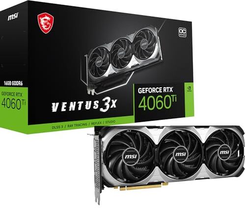 MSI GeForce RTX 4060 Ti VENTUS 3X 16G OC