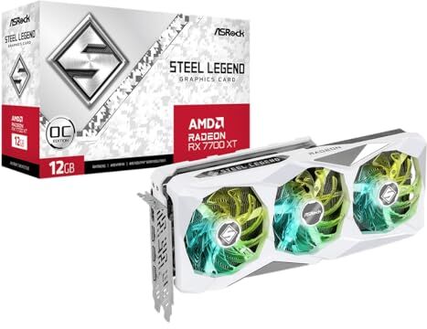 ASRock Radeon RX 7700 XT Steel Legend 12GO, 12288 MB GDDR6