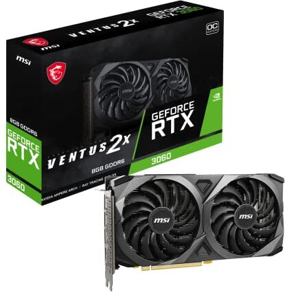 MSI RTX 3060 VENTUS 2X 8G OC