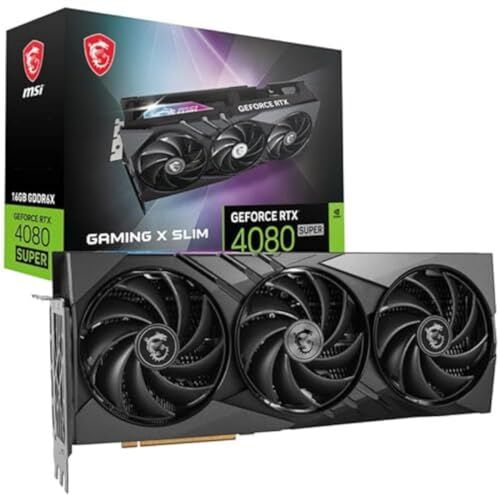 MSI GeForce RTX 4080 Super 16G Gaming X Slim Scheda grafica