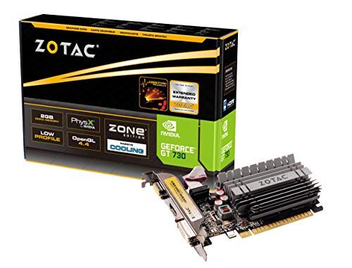 Zotac ZT-71113-20L Scheda Video GeForce GT 730 2GB ZONE Edition DVI + HDMI + VGA