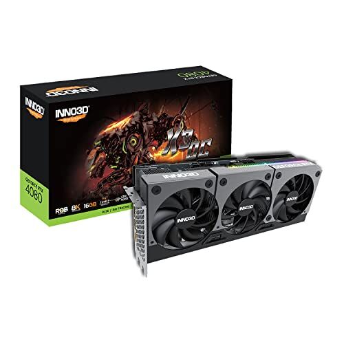 Inno3D GeForce RTX 4080 X3 OC 16GB GDDR6X N40803-166XX-187049N