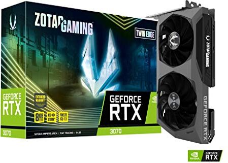 Zotac ZT-A30700E-10PLHR graphics card NVIDIA GeForce RTX 3070 8 GB GDDR6