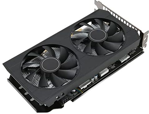 Bewinner Schede Grafiche Radeon RX5500 XT, 8GB GDDR6 256bit, 1845MHz 16000MHz 3D API PCIe 4.0 X16, Scheda Video da Gioco con Doppia Ventola di Raffreddamento per Chassis del Computer