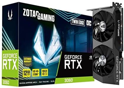 Zotac GAMING GeForce RTX 3060 Twin Edge OC NVIDIA 12 GB GDDR6