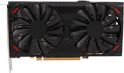 Bewinner Scheda Grafica da Gioco RX 5500XT da 8 GB, Scheda Grafica per Computer 4K GDDR6 con DVI, Scheda Video Desktop PCI Express 3.0 a 128 Bit 1845 MHz per Giochi per PC per DirectX