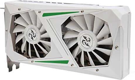 Lazmin112 Scheda Grafica RTX3060TI 8G, Scheda Grafica 8GB GDDR6 256bit PCIE 3.0, Memoria 1410MHz Core 8750MHz, Uscita DP HDMI, Doppia Ventola di Raffreddamento, per Giochi in Ufficio