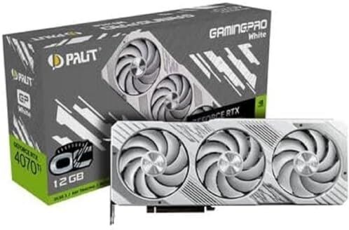 Palit 12 GB GeForce RTX 4070 Ti Gaming Pro White OC Attivo PCIe 4.0 x16