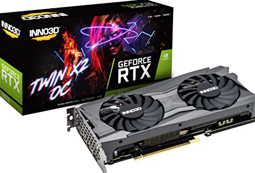 Inno3D GeForce RTX 3070 Twin X2 OC LHR, 8GB GDDR6, HDMI, 3X DP