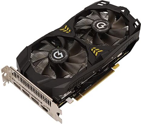 Bewinner Scheda Grafica RX580 8G, Scheda Grafica 6 Pin 8 GB GDDR5 (256 Bit) con Sistema di Raffreddamento a Doppia Ventola, HDMI, DP, PCI Express 2.0, per L'editing Video di Giochi per Computer