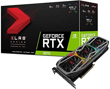 PNY tarjeta gráfica NVIDIA GeForce RTX 3070 8 GB GDDR6