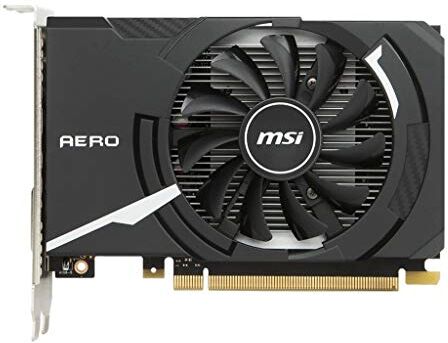 MSI Nvidia Geforce GT 1030 aero ITX 2 GD4 Oc scheda grafica , 64 bit, 2 GB DDR4, PCI Express 3.0 x16, 147 x 102 x 38 mm