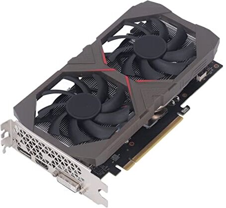 Bewinner Scheda Grafica GTX1660R, Scheda Grafica da Gioco GDDR6 da 192 Bit da 6 GB, Scheda Grafica Video 2560x1600, Scheda Grafica per Computer HDMI DVI DP PCIe 3.0, Cuscinetti a Doppia