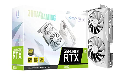 Zotac GAMING GeForce RTX 3060 AMP White Edition NVIDIA 12 GB GDDR6