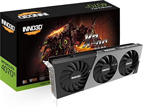 Inno3D GeForce RTX 4070 Ti X3 OC 12GB GDDR6X N407T3-126XX-186148N