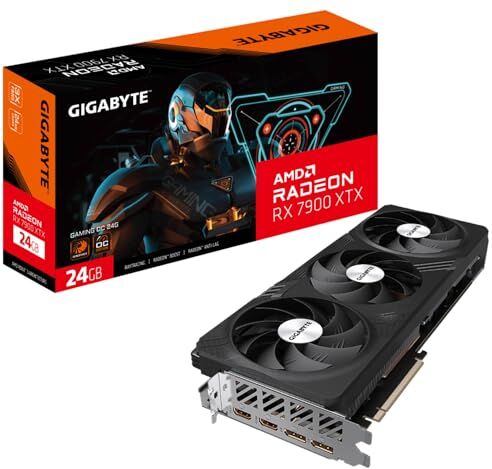 Gigabyte Karta graficzna  Radeon RX 7900 XTX Gaming OC 24GB GDDR6 (GV-R79XTXGAMING OC-24GD)