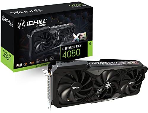 Inno3D RTX4080 IChill X3 16GB NVIDIA GeForce RTX 4080 GDDR6X