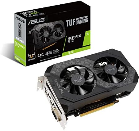 Asus TUF Gaming TUF-GTX1650-O4GD6-GAMING NVIDIA GeForce GTX 1650 4 GB GDDR6