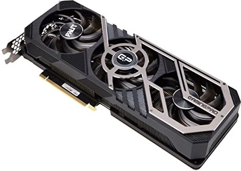 Palit GeForce RTX 3080 GamingPro Scheda grafica con Ray Tracing LHR e 10 GB GDDR6X, 8704 core, GPU 1440 MHz, boost 1710 MHz, 3 DisplayPort, HDMI, ventola TurboFan avanzata 3.0