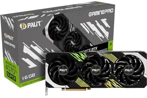 Palit GeForce RTX 4070 Ti SUPER 16GB GamingPro 16GB GDDR6X, 1x HDMI, 3x DP