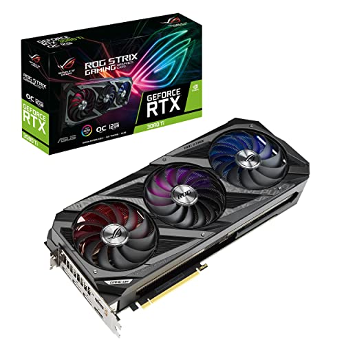 Asus ROG Strix NVIDIA GeForce RTX 3080 Ti OC Edition Scheda Grafica, 12GB GDDR6X 384-bit 19.5 Gbps PCIE 4.0, GPU NVIDIA Ampere, ROG-STRIX-RTX3080TI-O12G-GAMING