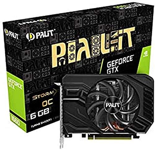 Palit NE51660S18J9-165F scheda video GeForce GTX 1660 6 GB GDDR5