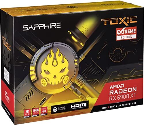 Sapphire TOXIC AMD RADEON RX 6900 XT EXTREME EDITION 16GB GDDR6