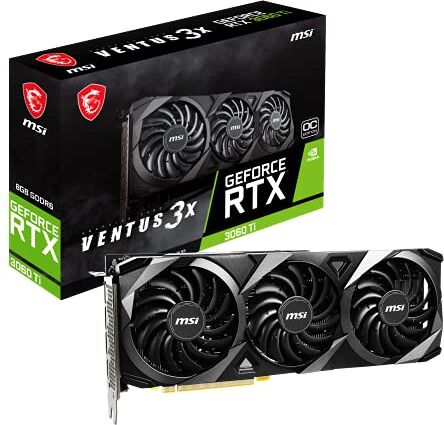 MSI GeForce RTX 3060 Ti VENTUS 3X 8G OC LHR