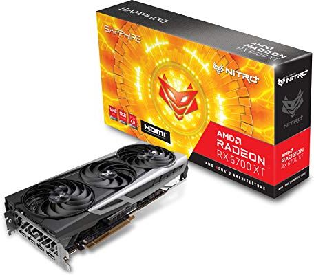 Sapphire 11306-01-20G Nitro+ AMD Radeon RX 6700 XT Scheda grafica per gaming, GDDR6 da 12 GB, AMD RDNA 2