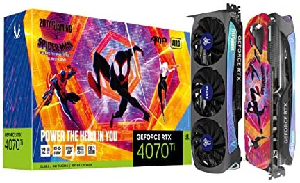 Zotac GAMING GeForce RTX 4070 Ti AMP AIRO SPIDER-MAN