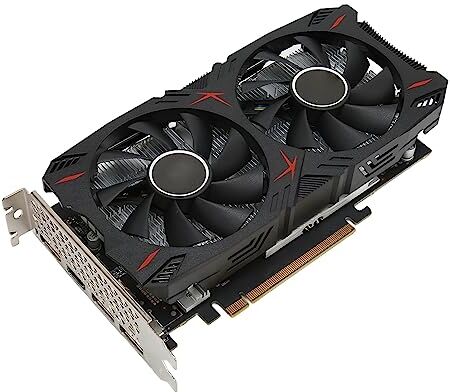 VBESTLIFE Scheda Grafica GTX1060 da 6 GB, GDDR5, 192 Bit, PCI Express 3.0 X16, 1620/8160 MHz, Scheda Video per Giochi 4K con HDMI, Porte 3DP