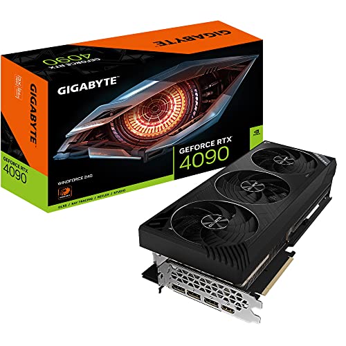 Gigabyte GeForce RTX 4090 WINDFORCE 24G NVIDIA 24 GB GDDR6X