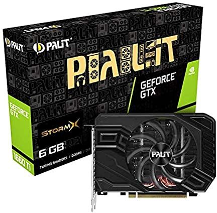 Palit NE6166T018J9-161F scheda video GeForce GTX 1660 Ti 6 GB GDDR6