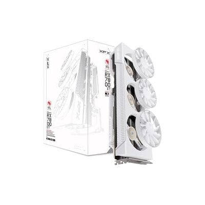 Pine XFX Quicksilver AMD Radeon RX 7800 XT Scheda grafica magnetica da gioco con GDDR6 da 16 GB, RDNA3 RX-78TMAIRW9 Pine XFX Quicksilver AMD Radeon RX 7800 XT Scheda grafica magnetica da gioco con GDDR6 da 16 GB, RDNA3 RX-78TMAIRW9
