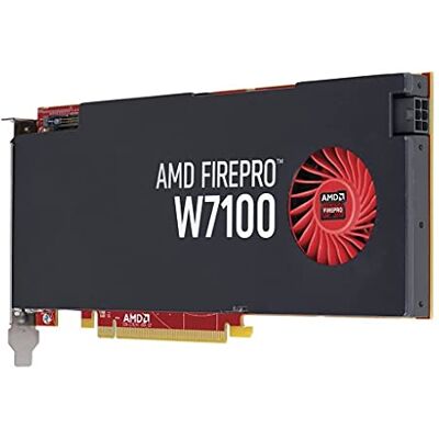 AMD FirePro (W7100) Scheda grafica professionale 8GB GDDR5 PCI Express 3.0 16x (Retail) (ricondizionata) AMD FirePro (W7100) Scheda grafica professionale 8GB GDDR5 PCI Express 3.0 16x (Retail) (ricondizionata)
