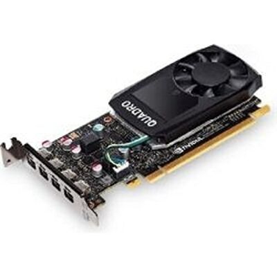 Lenovo ThinkStation NVIDIA Quadro P620 2GB GDDR5 Mini DPx4 Scheda grafica con HP Bracket for Tower, 4X60R60468, colore: Nero Lenovo ThinkStation NVIDIA Quadro P620 2GB GDDR5 Mini DPx4 Scheda grafica con HP Bracket for Tower, 4X60R60468, colore: Nero