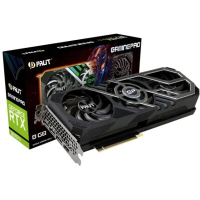 Palit RTX3070Ti GAMINGPRO 8GB, Nero, taglia unica Palit RTX3070Ti GAMINGPRO 8GB, Nero, taglia unica