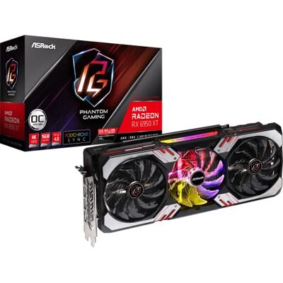 ASRock Radeon RX 6950 XT Phantom Gaming OC, 16384 MB GDDR6 ASRock Radeon RX 6950 XT Phantom Gaming OC, 16384 MB GDDR6