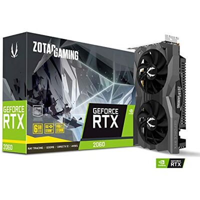 ZOTAC Gaming GeForce RTX 2060 Scheda grafica da 6 GB GDDR6 a 192 bit, Super Compact, ZT-T20600H-10M ZOTAC Gaming GeForce RTX 2060 Scheda grafica da 6 GB GDDR6 a 192 bit, Super Compact, ZT-T20600H-10M