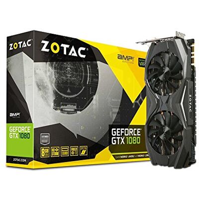ZOTAC GeForce GTX 1080 AMP! Edition, 8 GB, GDDR5X ZOTAC GeForce GTX 1080 AMP! Edition, 8 GB, GDDR5X