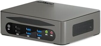 HISTTON Mini PC Windows 11 Pro, Mini Computers 13th Gen Intel Core i5-1340P, 16GB DDR5 256GB NVME SSD 1TB HDD, DP+ HD+Type-C 4K Triple Display, WiFi 6, BT5.2, RJ45 LAN, USB3.0, Micro Computer