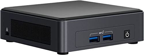 WEELIAO Intel NUC 11 Pro NUC11TNKi7 Tiger Canyon Home & Business Mini PC Mini Desktop Processore Intel® Core™ i7-1165G7 di 11a generazione Fino a 4,7 GHz Turbo, 4 core, 8 thread(16 GB RAM, 1T SSD)