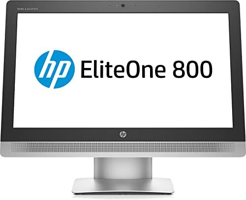 HP EliteOne 800 G2 PC Computer All-In-One 23" Full HD Intel i7-6700T Ram 16GB SSD 480GB Webcam Windows 10 Pro (Ricondizionato)