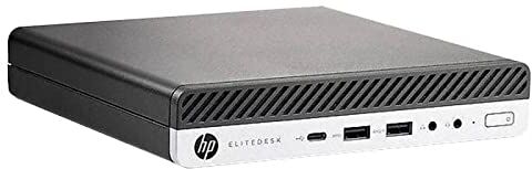 HP Ultra Mini PC 800 G3 DM Intel i5-6500T RAM 16GB Disco 250GB Windows 10 WiFi (ricondizionato)