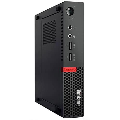 Lenovo ThinkCentre M710q Tiny Mini PC Computer (Ricondizionato) Intel i5-7400T Ram 16GB SSD 240GB Windows 10 Pro + Office 2021