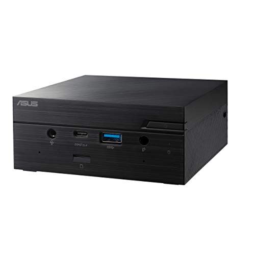 Asus PN50 Barebone Mini PC (AMD Ryzen 7 4700U, 2 x SO-DIMM DDR4 3200 MHz, M.2 SATA/PCIe/NVMe, 2,5 pollici HDD/SSD Bay, Intel AX200 Wi-Fi 6, No OS), nero