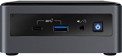 Intel NUC BXNUC10I3FNH1 PC/workstation barebone UCFF Black BGA 1528 i3-10110U 2.1 GHz Windows 10 Pro