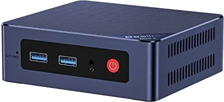 Beelink Mini PC, processore Intel Alder Lake-N95 fino a 3.40 GHz), MINI-S12 Wi-11 Pro Mini Computer, 16 GB RAM 500 GB SSD Business Mini Desktop PC, Dual HDMI/WiFi 5/BT 4.2/RJ45/WOL/Auto Power On