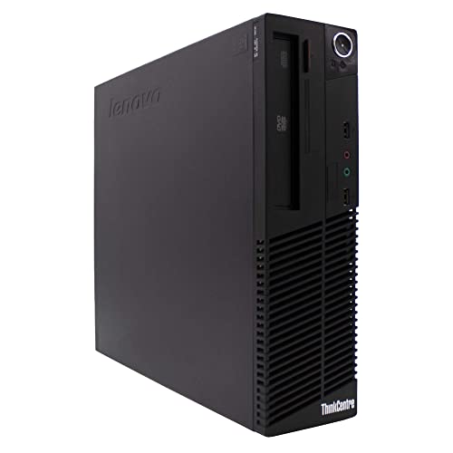 Lenovo COMPUTER DESKTOP  ThinkCentre M73 SFF i5 4590 fino a 3.7 GHz Porta Seriale RS232 Windows 10 PRO PC FISSO SmartWorking (Ricondizionato) (Con Antenna WiFi USB, 16GB RAM SSD 480GB)