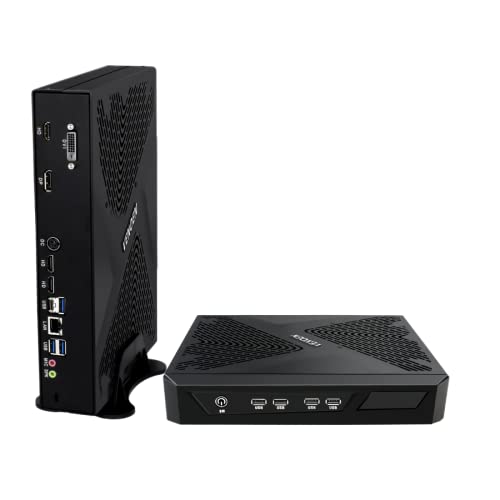 VENOEN Mini PC da gioco Windows 11 pro, Mini PC Gamer 8K Core i7 11700F, GeForce GTX 1650 4G GDDR5, DP + HDMI 2.0 + DVI Triple Display, USB-C, WIFI 6, Bluetooth 5.2, 16G DDR4/512G SSD 1TB HDD